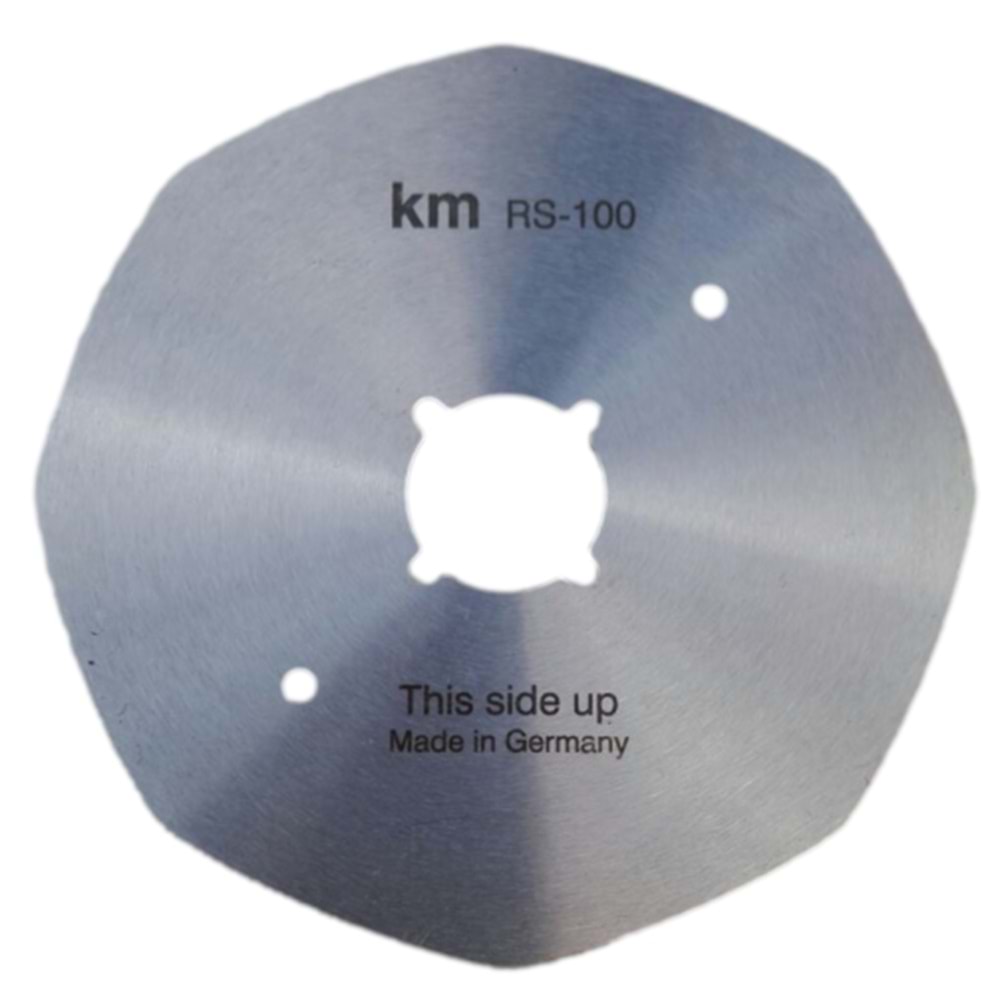 Yuvarlak Kesim Motoru Bıçak, Made in Germany, RS-100(8)-A