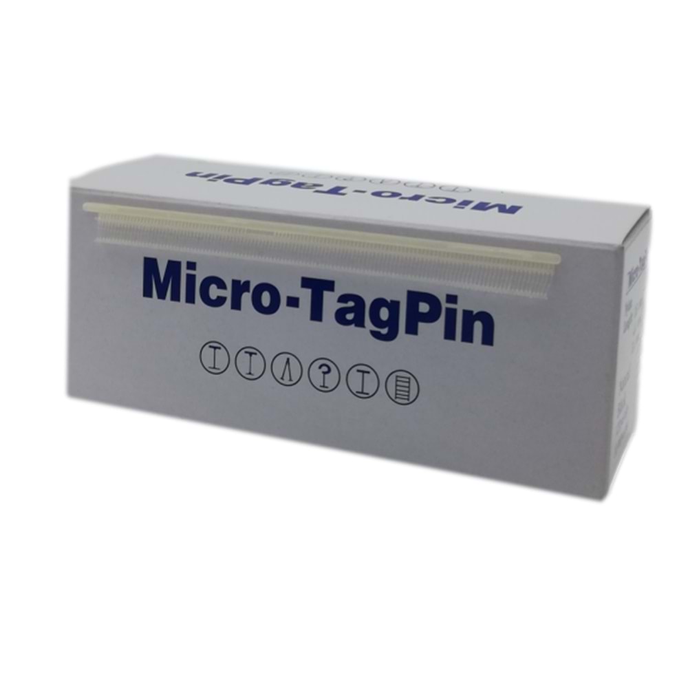 Kılçık Takma Tabancası Microfine 4.40 mm Etiketleme Plastiği, Kılçık, Renk Naturel