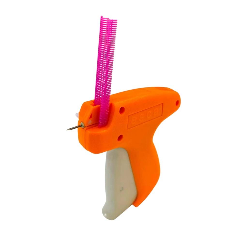 Türban Gelinlik Kuaför Başörtüsü Kılçık Tabancası ve 5 Şerit Şeffaf Kılçık (500 Adet) Hediyeli