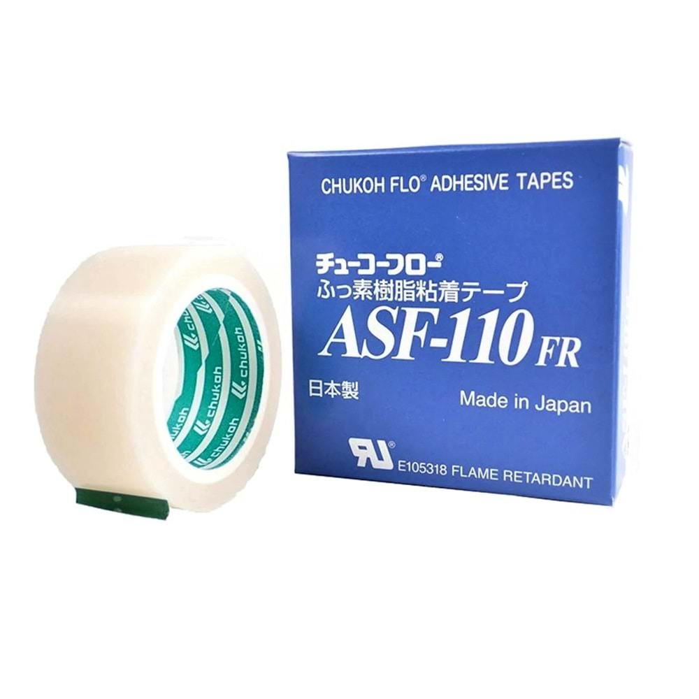 Yapışkanlı Teflon 0.23 mm x 19 mm x 10 metre Made in Japan