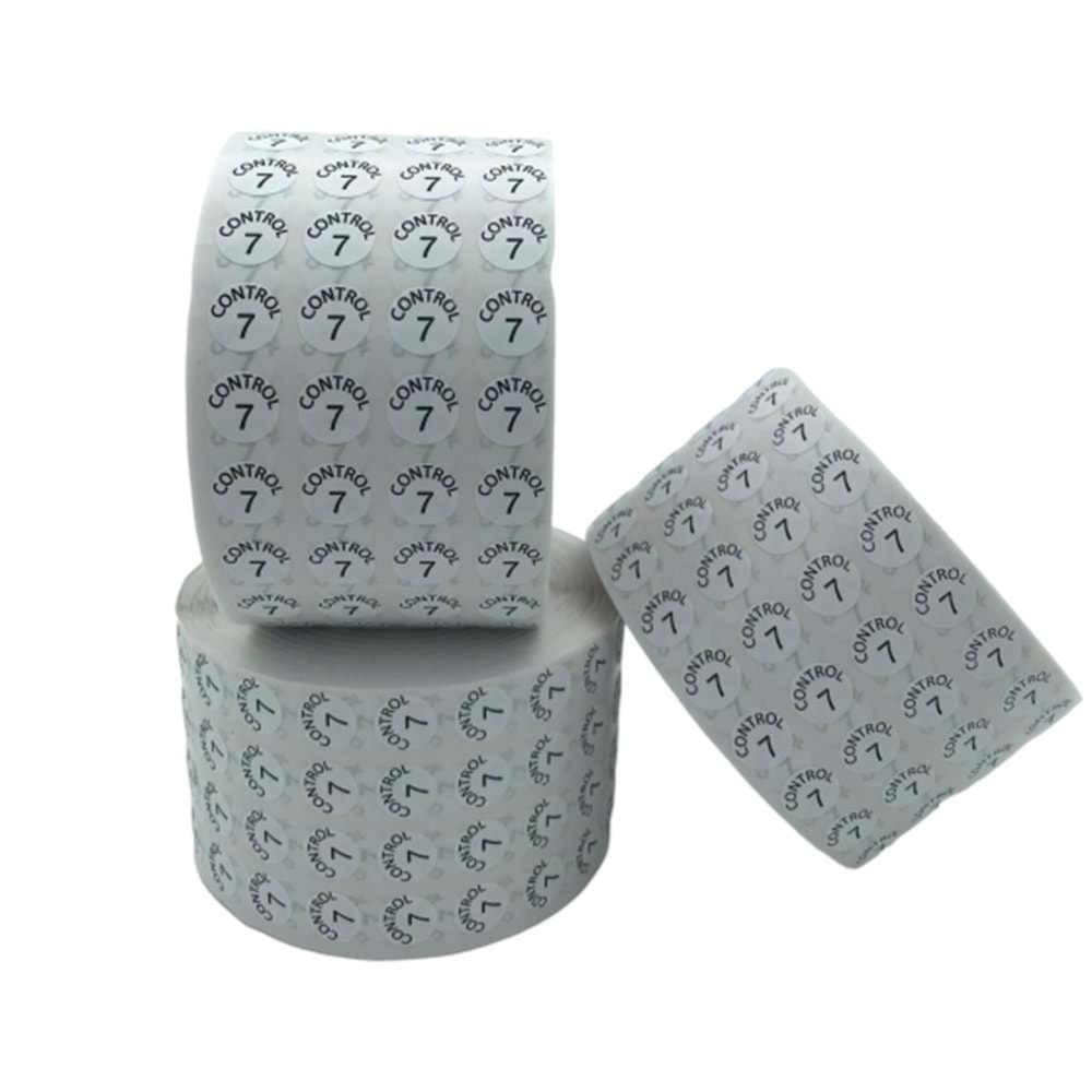 Kontrol Etiketi 10 mm x 10.000 Adet No 7