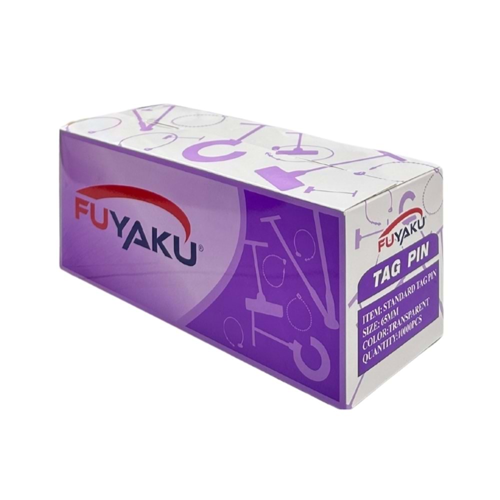 Etiketleme Plastiği Kılçık Şeffaf 75 mm 10.000 Adet