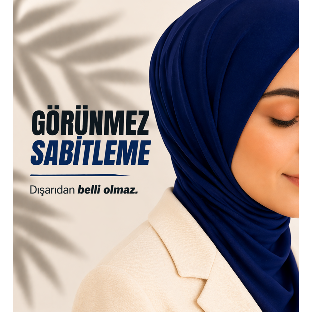 Lacivert İnce Kılçık Şeridi 5 mm 20 Adet Şerit 2.000 Adet Türban Tabancası Yedek Kılçık Seti