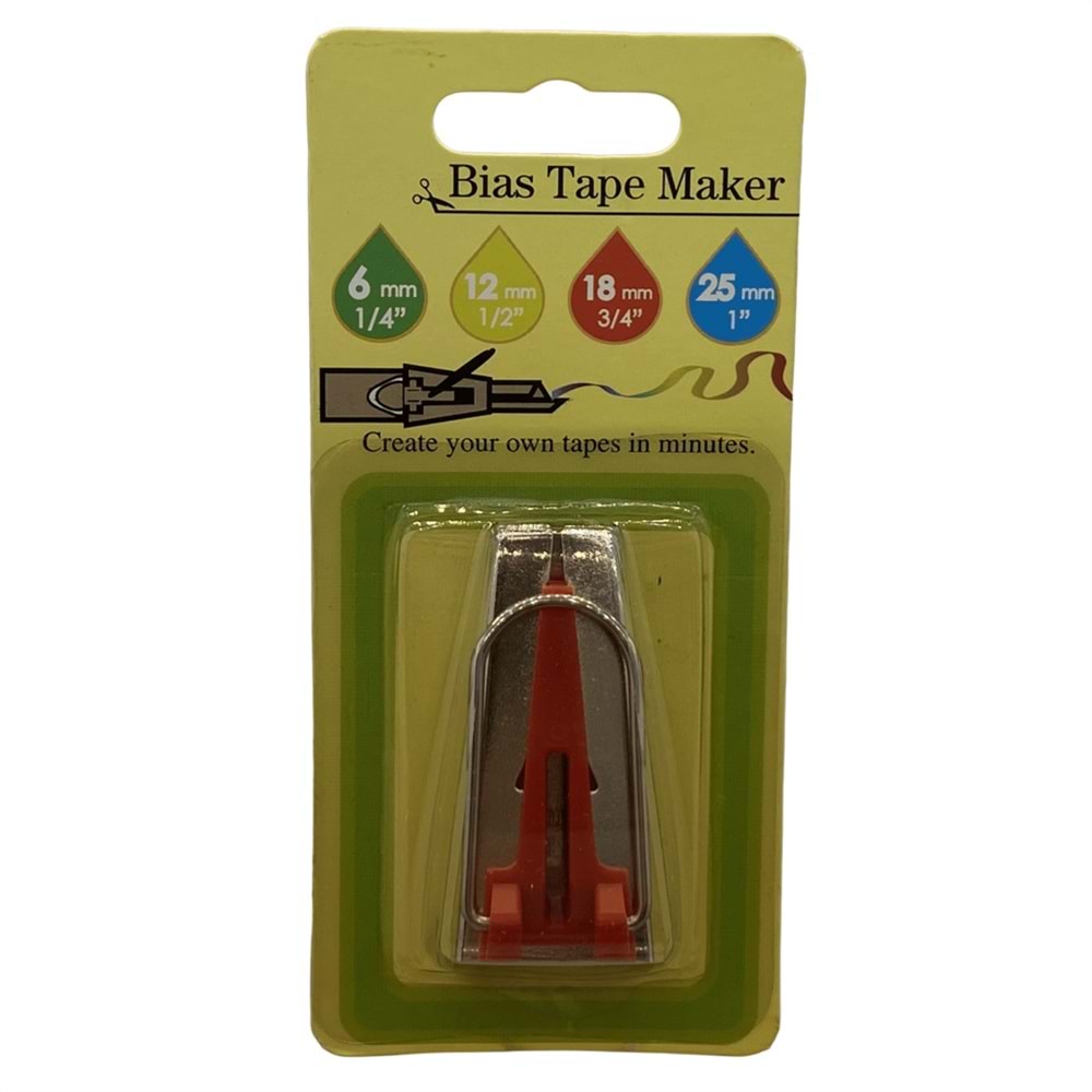 El Biye Kıvırma Aparatı Kırmızı 18 mm