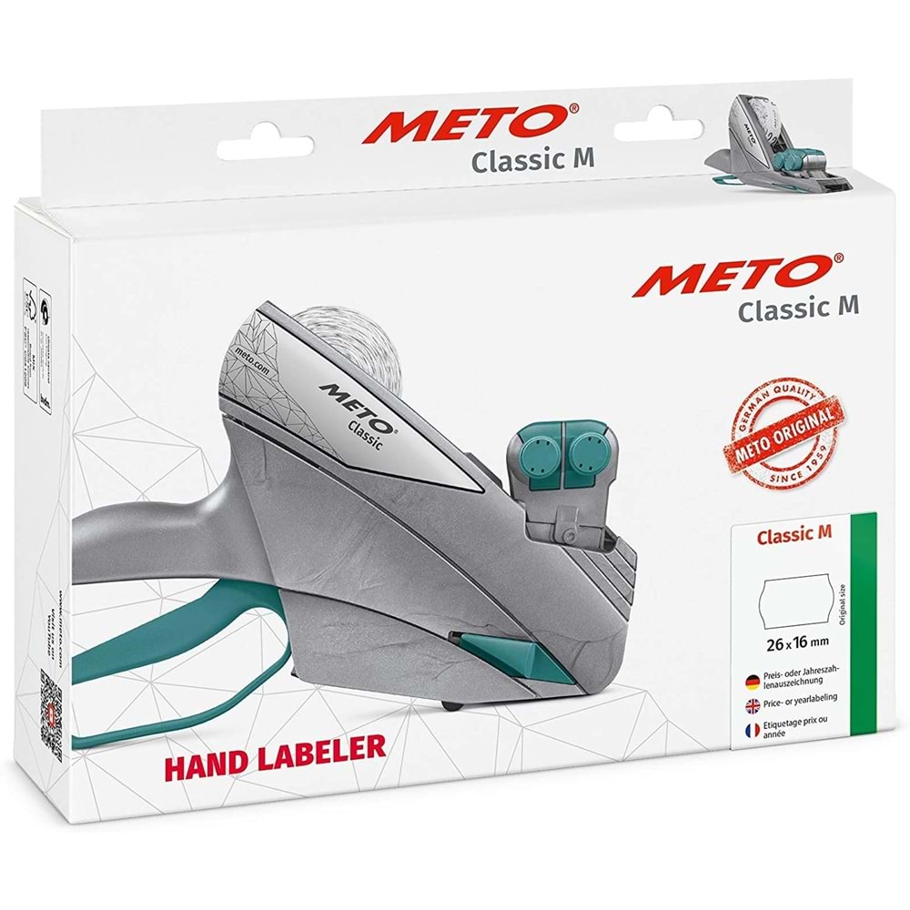 Meto Makinası Çift Katlı Made in Germany
