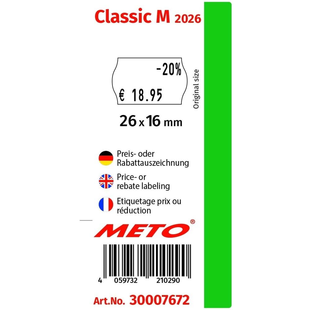 Meto Makinası Çift Katlı Made in Germany