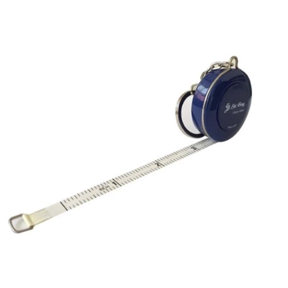 Anahtarlıklı Otomatik Mezura 150 cm