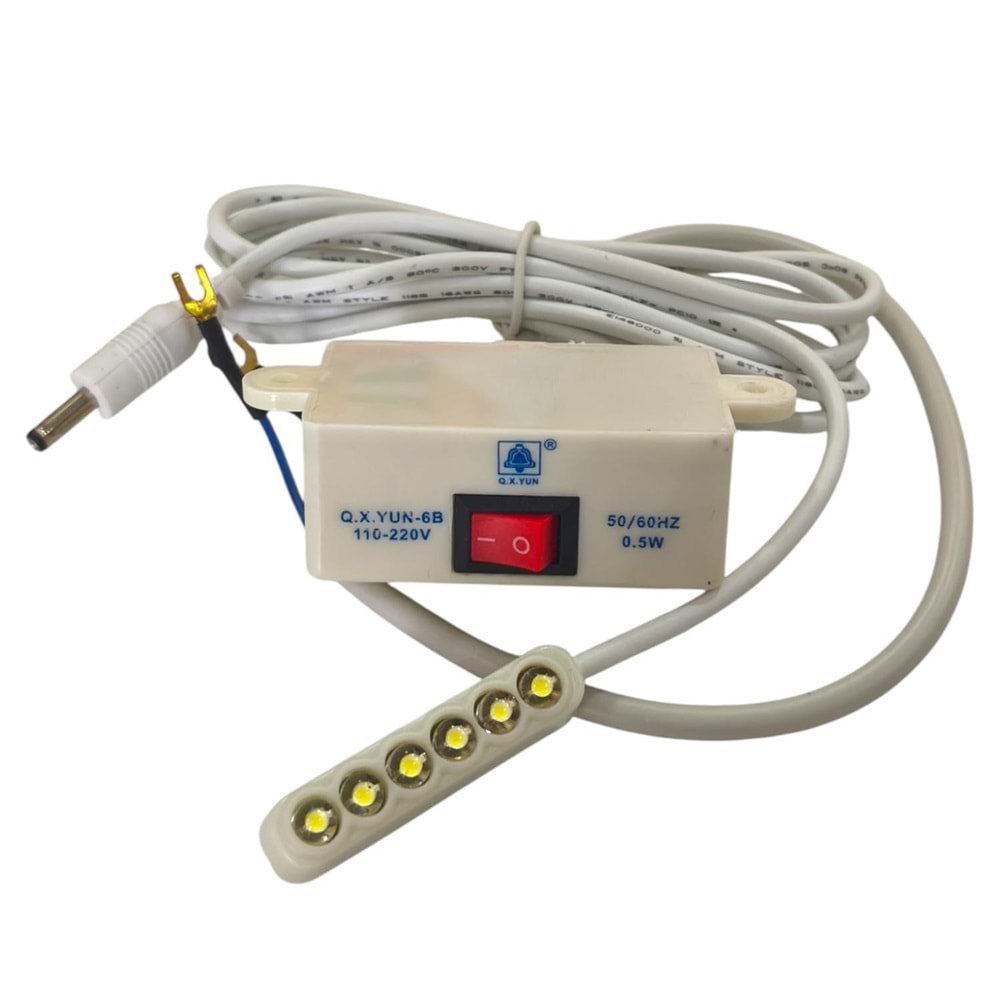 Dikiş Makinası Led Lamba Beyaz 6 Adet Led