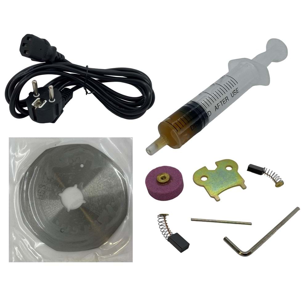 Yuvarlak Bıçaklı Kumaş Kesim Motoru 4 Inch