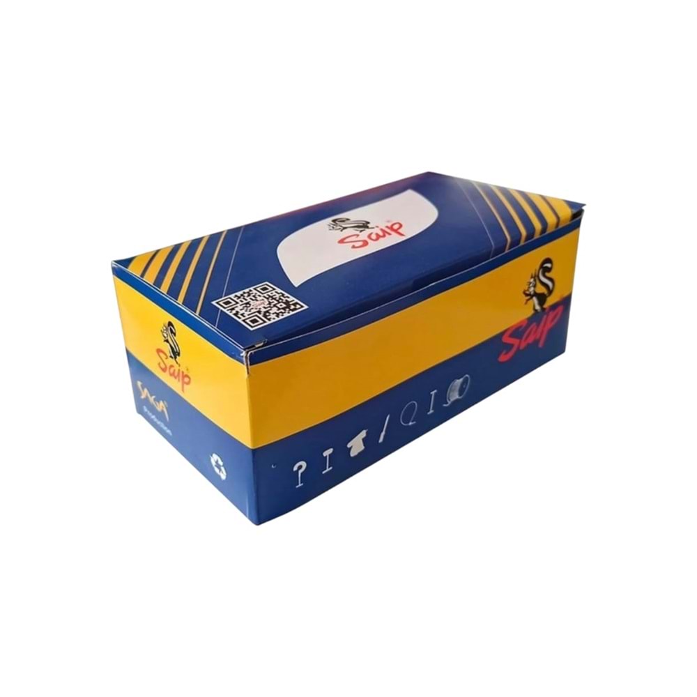 Etiketleme Plastiği Kılçık Şeffaf 175 mm 5.000 Adet