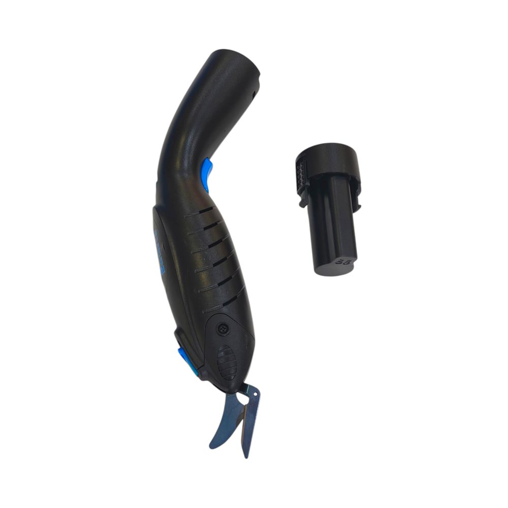 Şarjlı Elektrikli Makas Kumaş Deri Keçe Karton Kesme Taşınabilir El Tipi