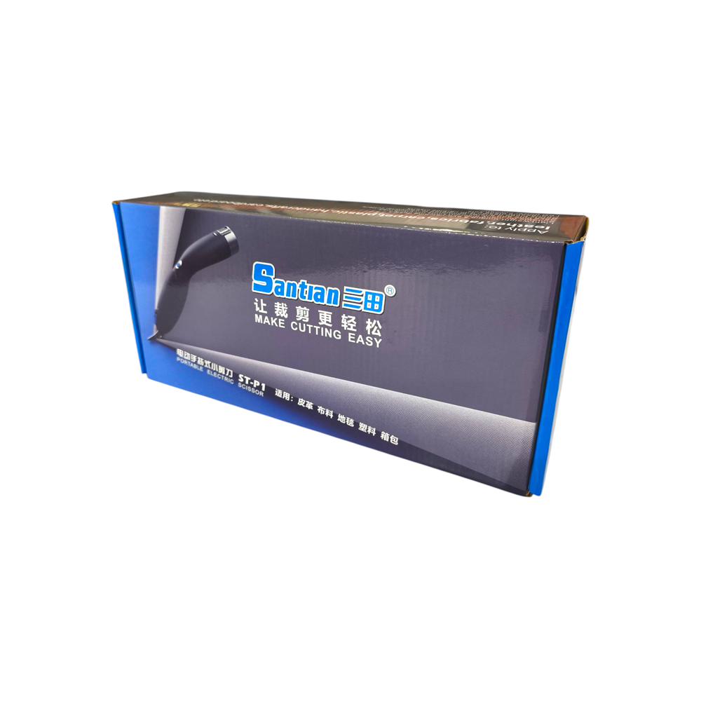 Şarjlı Elektrikli Makas Kumaş Deri Keçe Karton Kesme Taşınabilir El Tipi