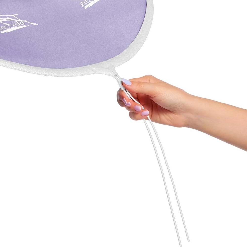 Ütü Masası Bezi Ev Tipi Isıya Dayanıklı Lila 135 cm x 50 cm