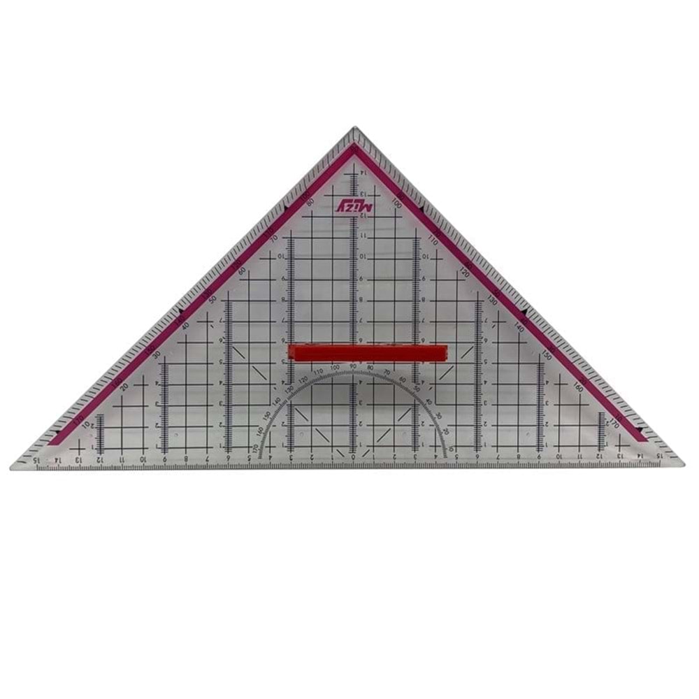 Geoderik Üçgen Plastik Cetvel 32 cm