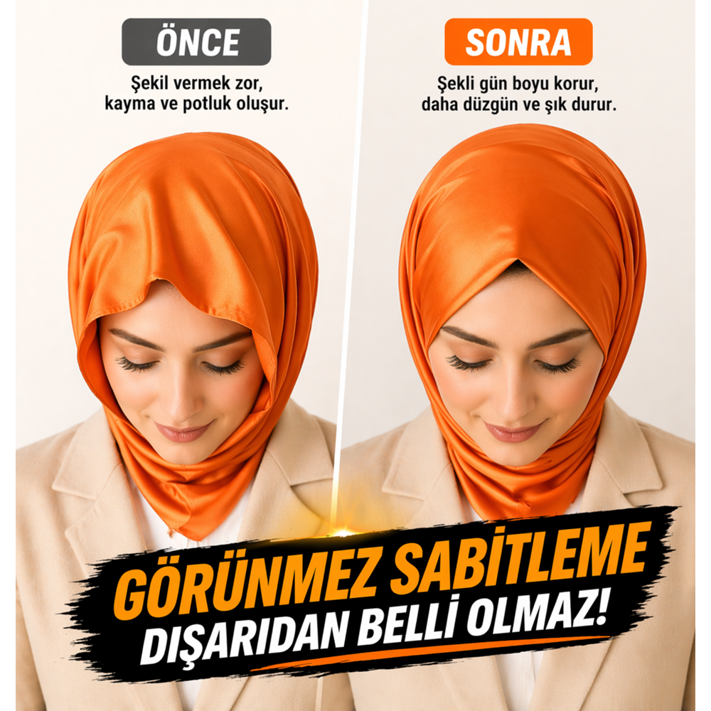 Turuncu 5 mm Fine Kılçık 20 Şerit 2.000 Adet Etiketleme Kılçık Türban Ve Kuaför Tabancası İle Uyumlu