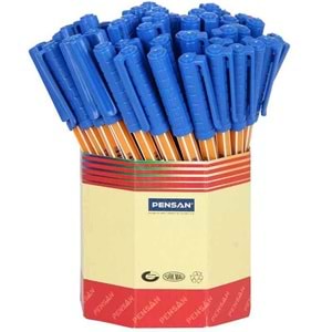 Tükenmez Kalem, Renk Mavi, Model 1010
