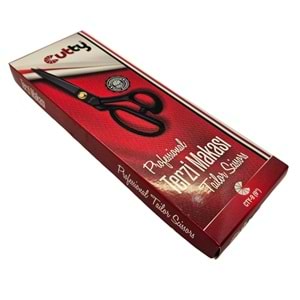 Siyah Saplı Paslanmaz Çelik Somunlu Makas 9 Inch