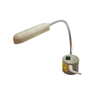 Dikiş Makinası Mıknatıslı Spiral UV Led Mor Işık Led Lamba 20 Adet Led ( 10 Adet Mor & 10 Adet Beyaz )