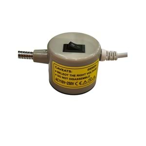 Dikiş Makinası Mıknatıslı Spiral UV Led Mor Işık Led Lamba 20 Adet Led ( 10 Adet Mor & 10 Adet Beyaz )