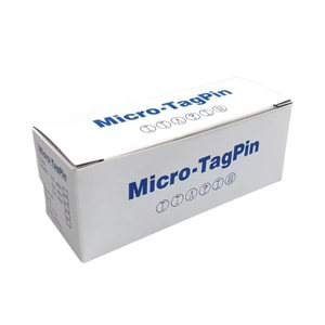 Micro Fine Etiket Tabancası Kılçık Siyah 4.40 mm 10.000 Adet