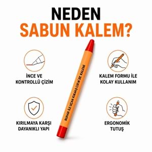Buhar İle Uçan Kumaş Çizim Kalemi 5 Renk Silinebilir Sabun Kalem Seti