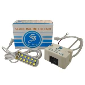 Dikiş Makinası Led Lamba 10 Adet Led