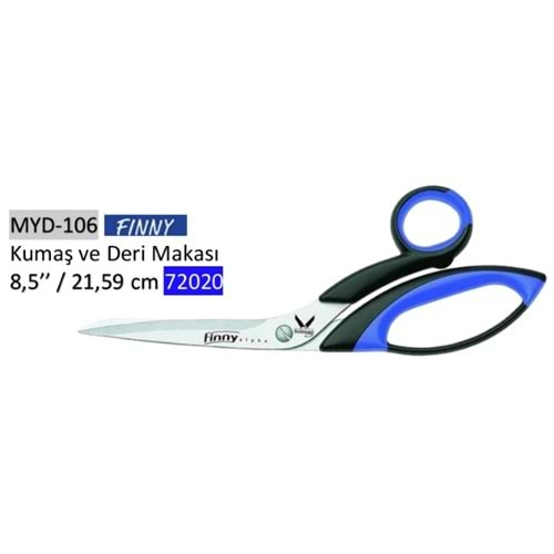 MYD-016 72020 Kumaş ve Deri Makası 8.50 Inch 21.59 cm Made in Germany