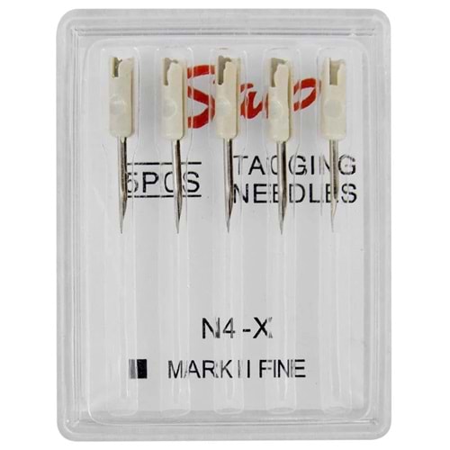 Etiketleme Plastiği Takma Makinesi, Kılçık Tabancası İğnesi, Fine, N4-X