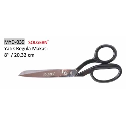 MYD-039 Yatık Regula Makası 08 Inch 20.32 cm