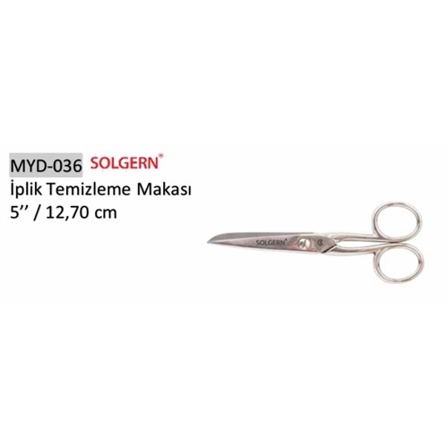 MYD-036 İplik Temizleme Makası 05 Inch 12.70 cm