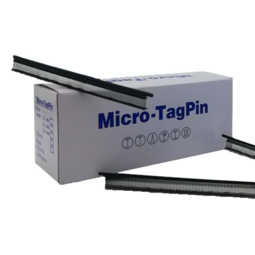 Kılçık Takma Tabancası Microfine 4.40 mm Etiketleme Plastiği, Kılçık, Renk Siyah