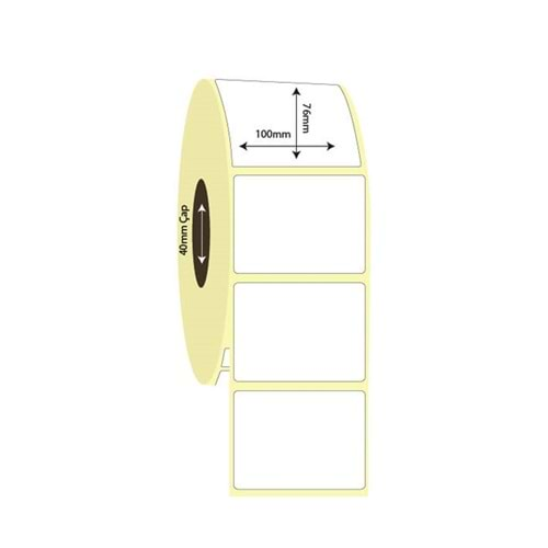 Barkod Etiket 100 mm x 76 mm