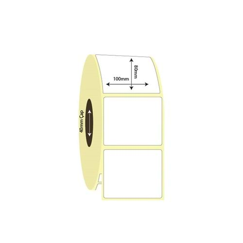 Barkod Etiket 100 mm x 80 mm