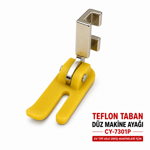 Ev Tipi Aile Dikiş Makinesi Teflon Taban Düz Makine Ayağı