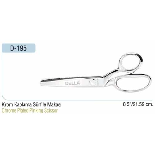 Sürfile Makası Krom 8.50 Inch