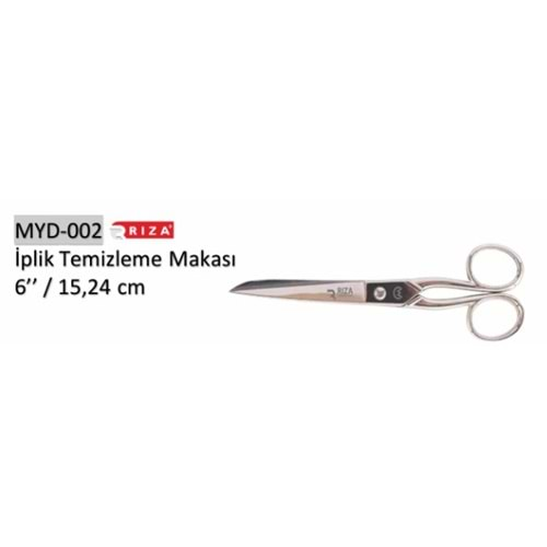 İplik Temizleme Makası 15.24 cm 06 Inch