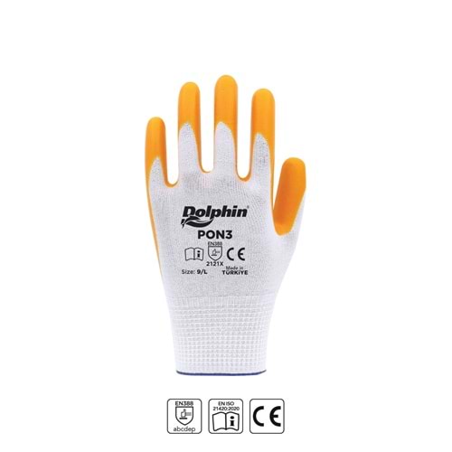 Polyester Nitril İş Eldiveni
