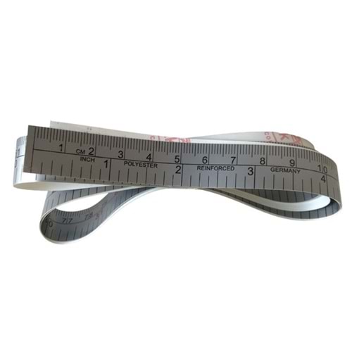 Dikiş Makinası Tabla Üzeri Yapışkanlı Mezura 100 cm