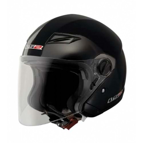 LS2 OF569 TRACK SİYAH KASK M