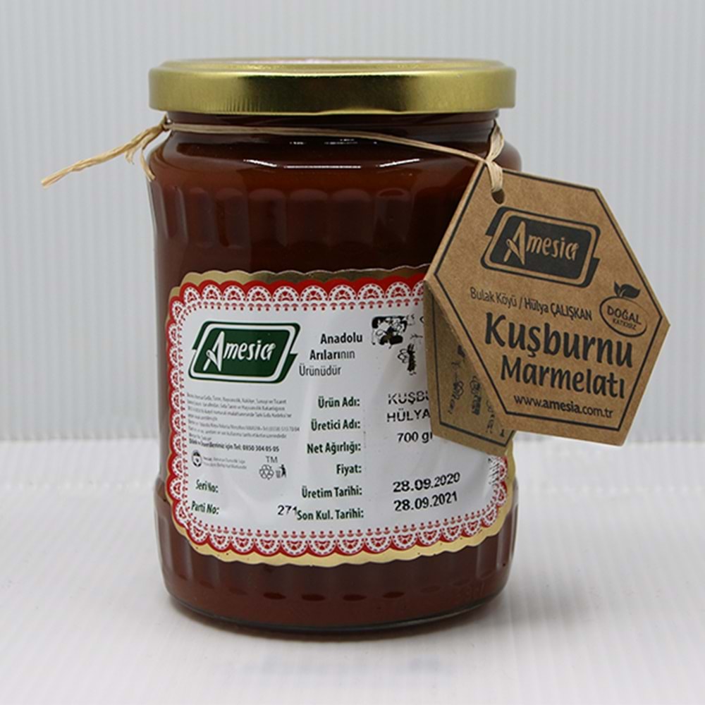 Kuşburnu Marmelatı (650 Gr)