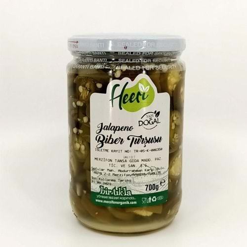 Jalapone Biber Turşusu 700 Gr